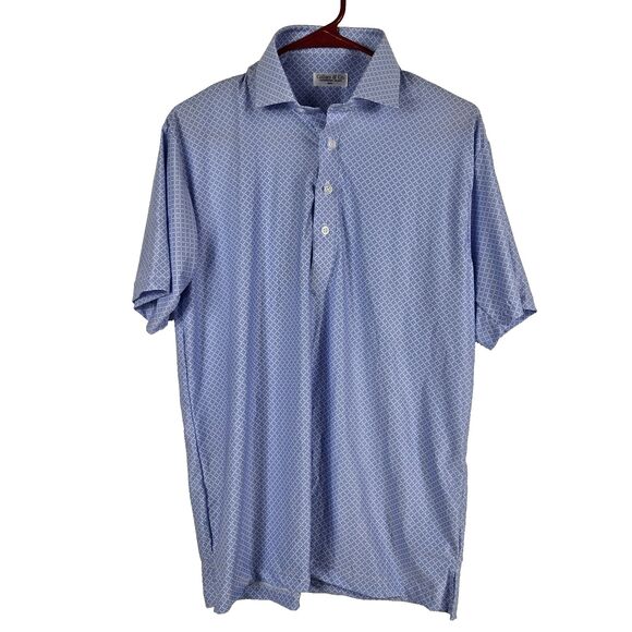 Collars & Co Men's Large Featherweight Dress Collar Polo NWOT (CC23) - Picture 1 of 6